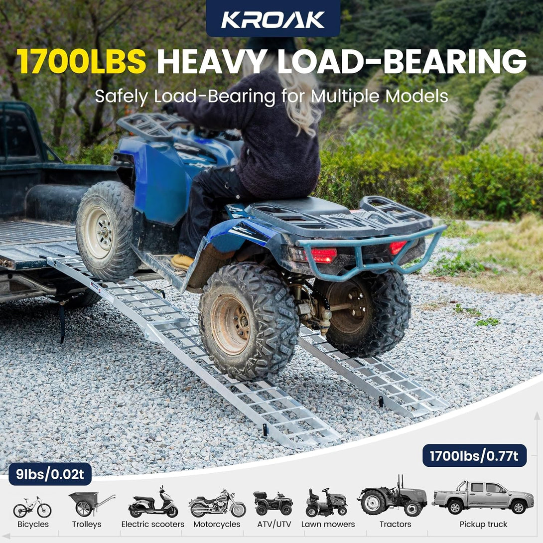 Load Bearing Ramp Loading Ramps, Heavy Load-bearing and Foldable-Kroak – kroak.store