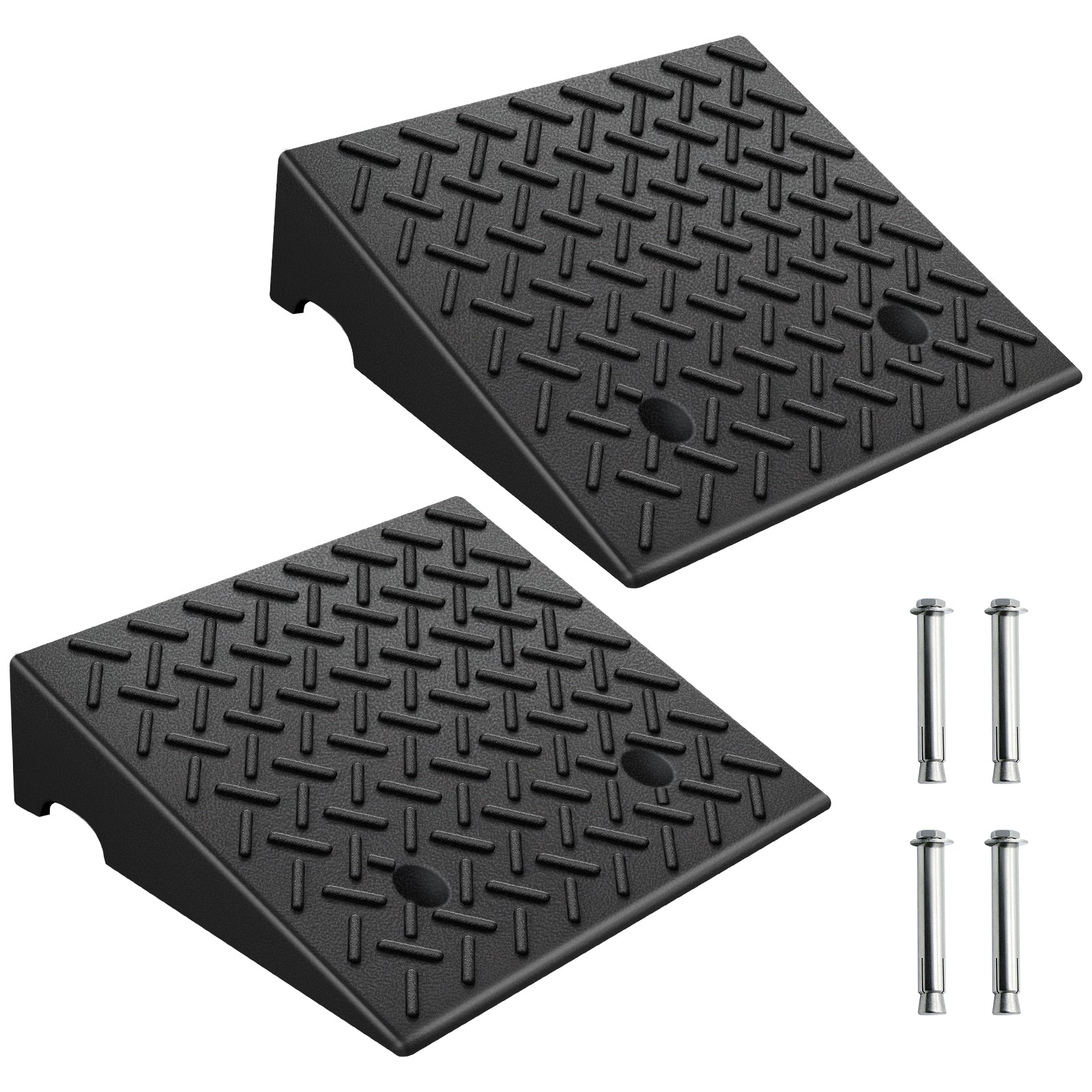 Rubber Curb Ramps, 8818lbs Load Heavy Portable Duty Driveway – kroak.store